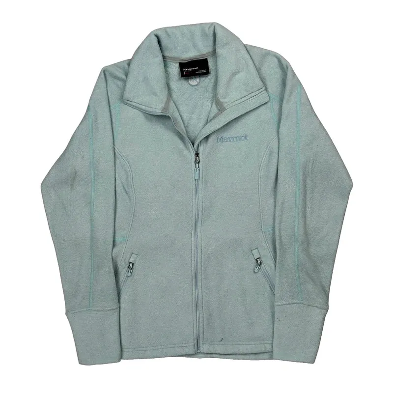 Marmot Fleece Jacket - Medium Blue Polyester