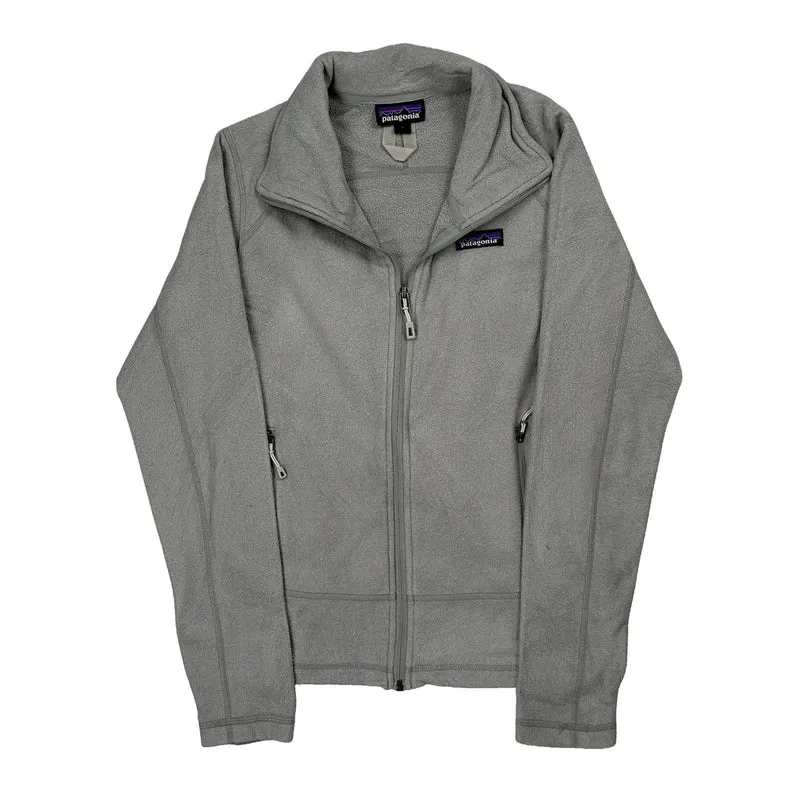 Patagonia Fleece Jacket - Small Grey Polyester