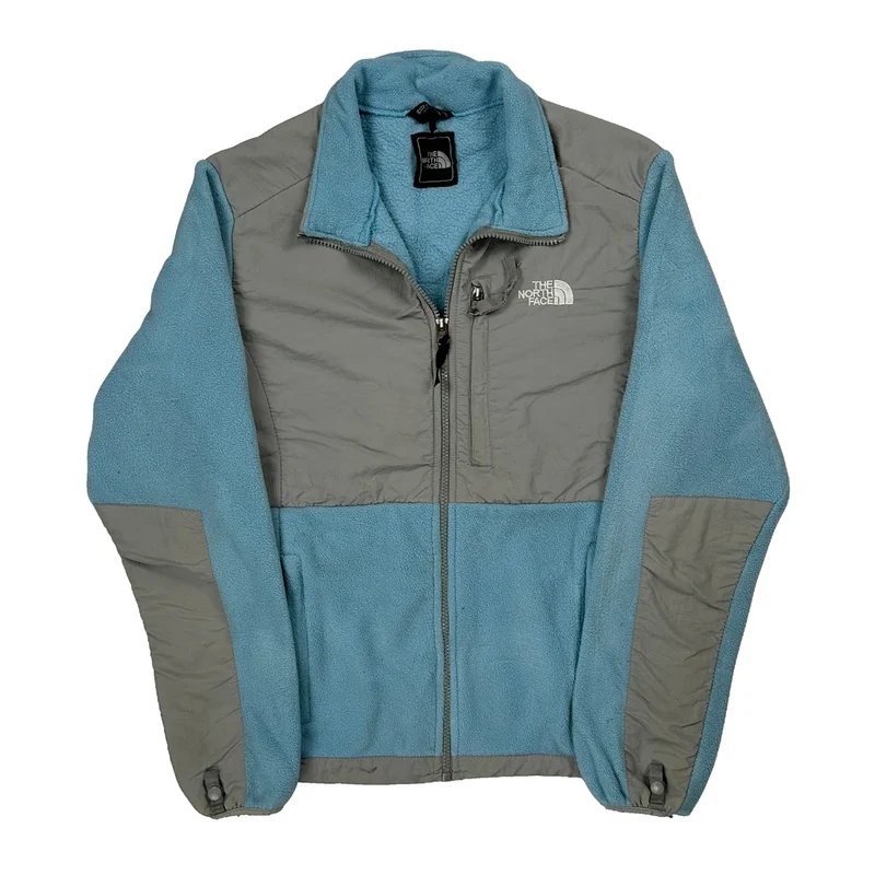 The North Face Fleece Jacket - Medium Blue Polyester