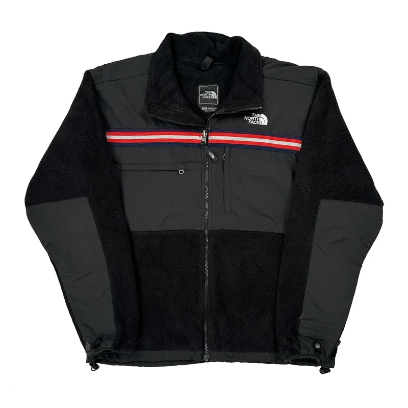 The North Face Denali Fleece Jacket - Large Black Polyester