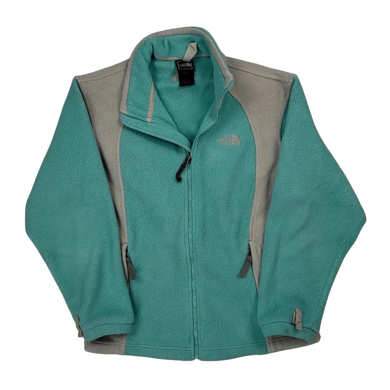 The North Face Fleece Jacket - Small Green Polyester
