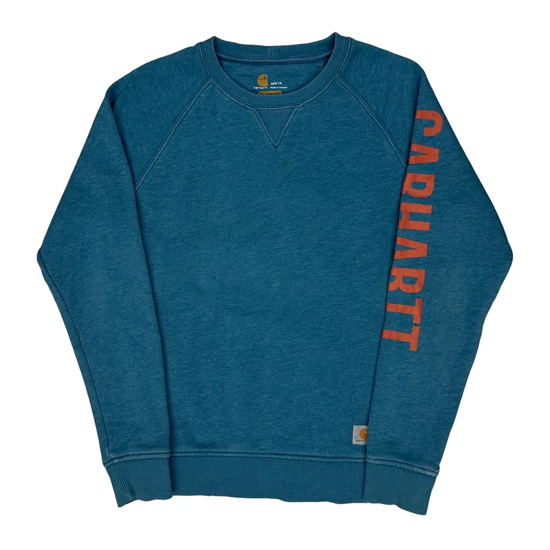 Carhartt Sweatshirt - Medium Blue Cotton