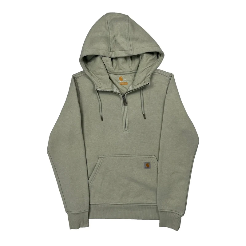 Carhartt Hoodie - Small Grey Cotton
