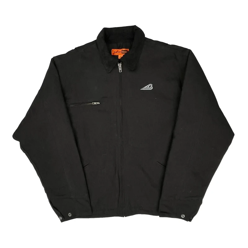 Corner Stone Workwear Jacket - Large Black Cotton