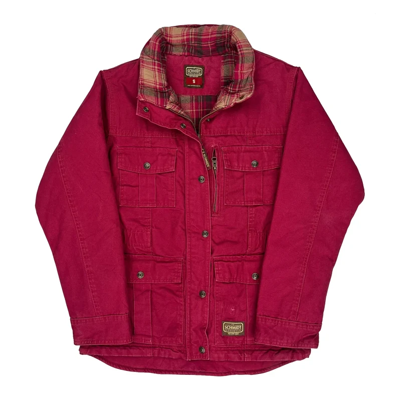 Schmidt Workwear Jacket - Small Red Cotton