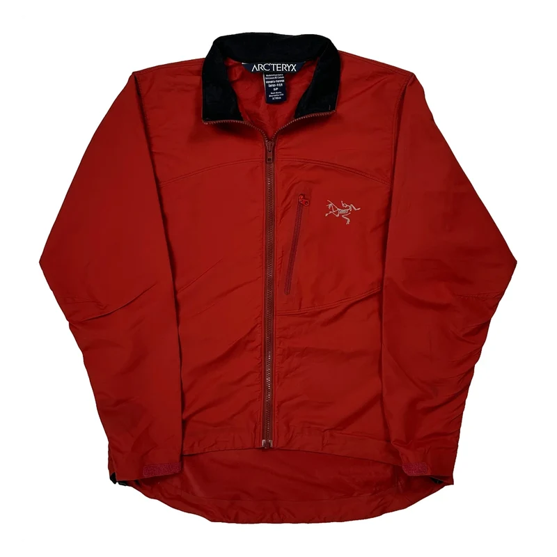 Arc''Teryx Anabatic Sangria Jacket - Small Red Polyester