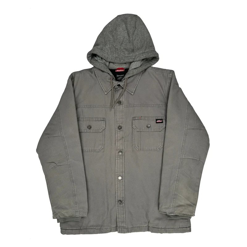 Dickies Jacket - Medium Grey Cotton