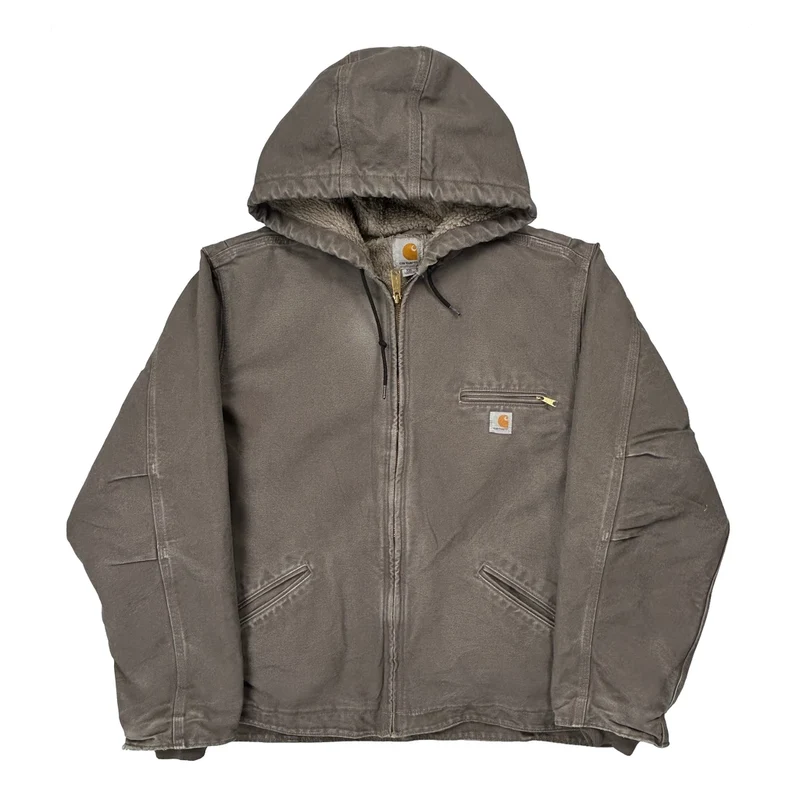 Carhartt Jacket - 2XL Grey Cotton