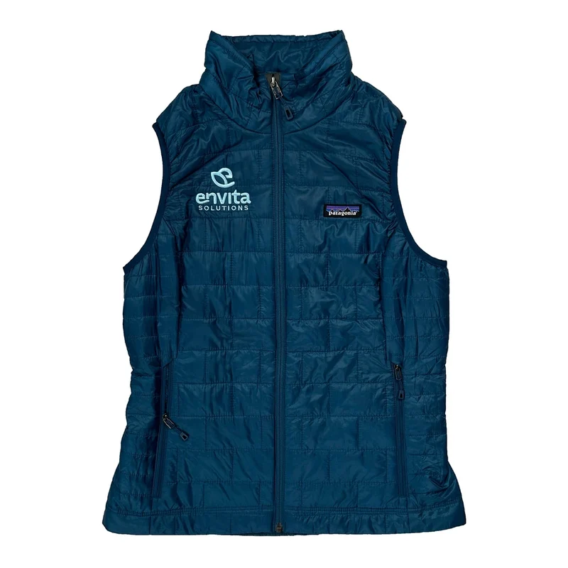 Envita Solutions Logo Patagonia Gilet - Small Blue Polyester
