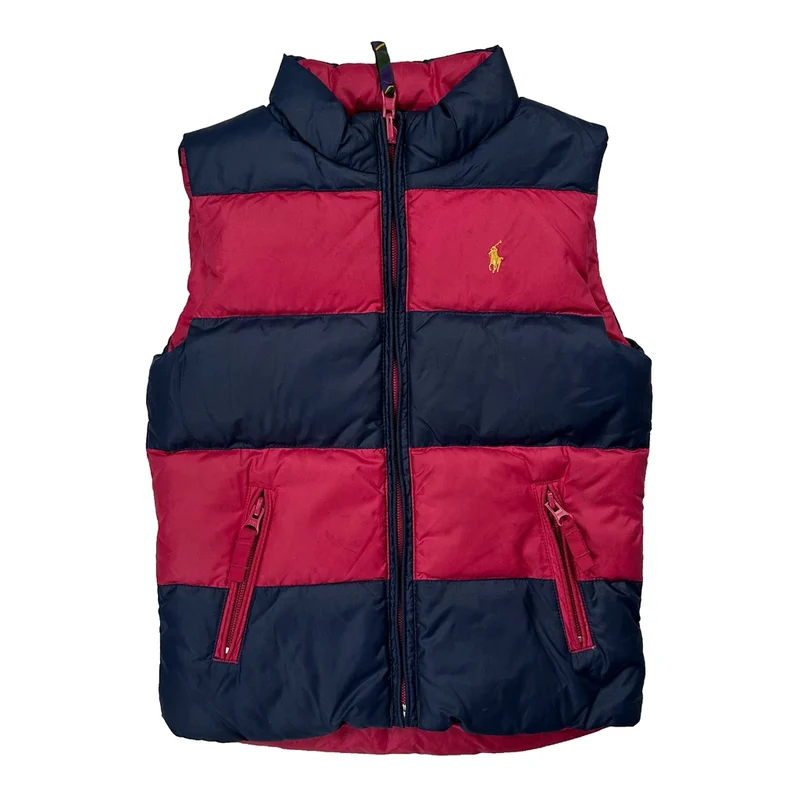 Age 7-9 Polo By Ralph Lauren Gilet - Small Navy Polyester