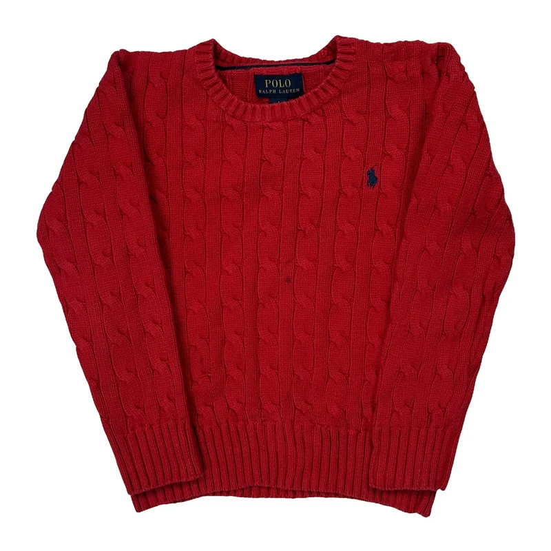 Age 6 Polo By Ralph Lauren Jumper - Small Red Cotton
