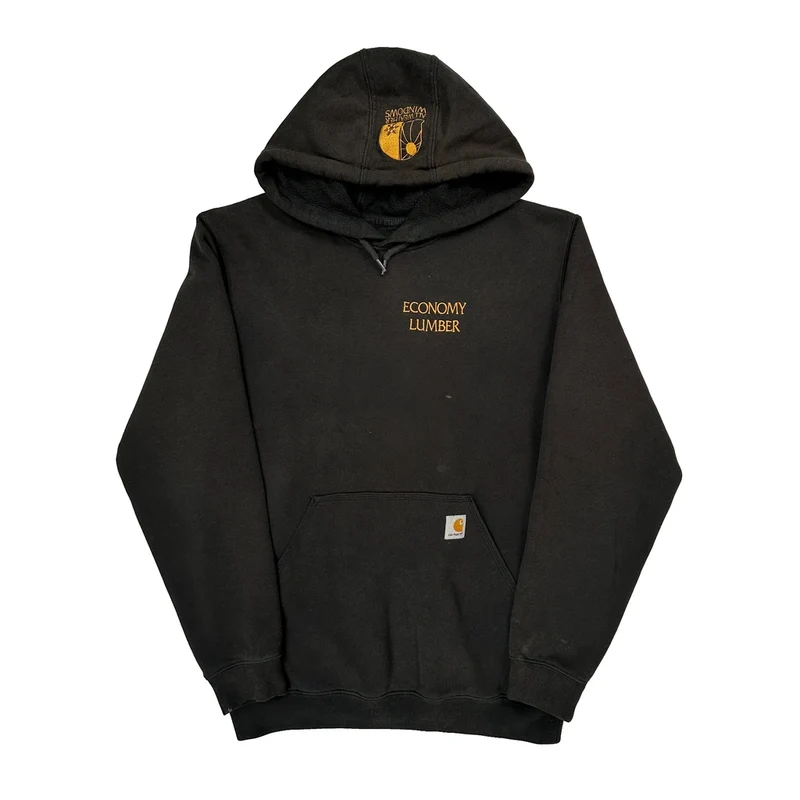 Economy Lumber Carhartt Hoodie - Medium Black Cotton