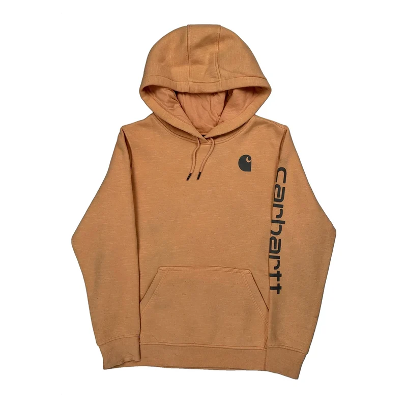 Carhartt Hoodie - XL Orange Cotton