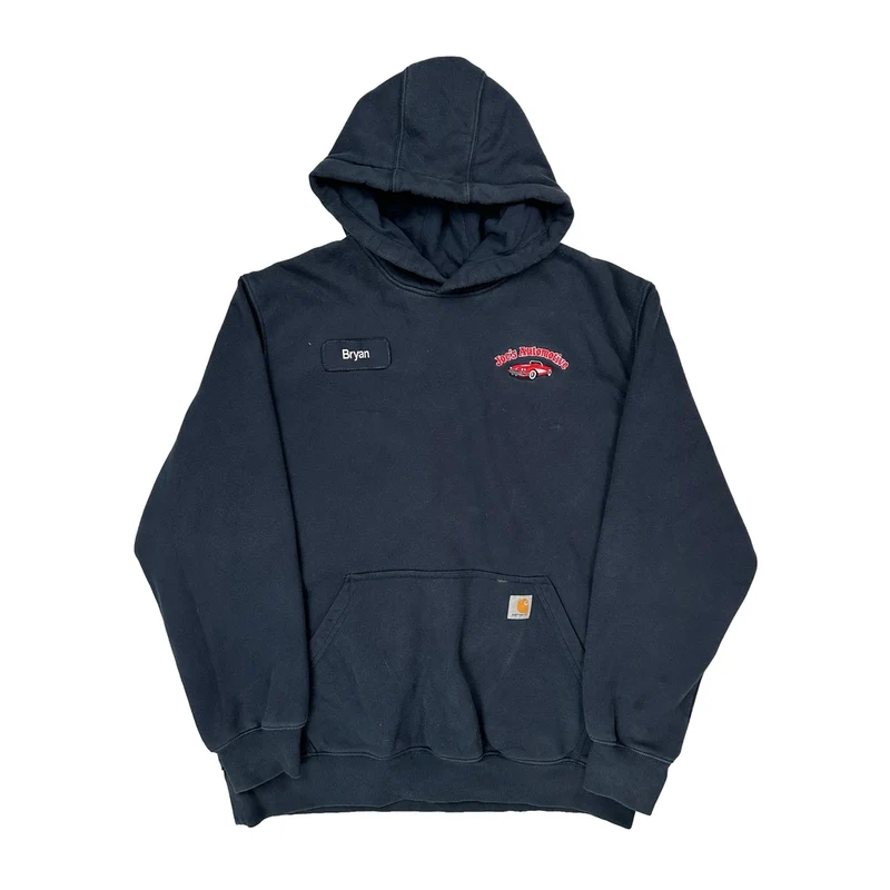 Joe'S Automotive Carhartt Hoodie - XL Navy Cotton