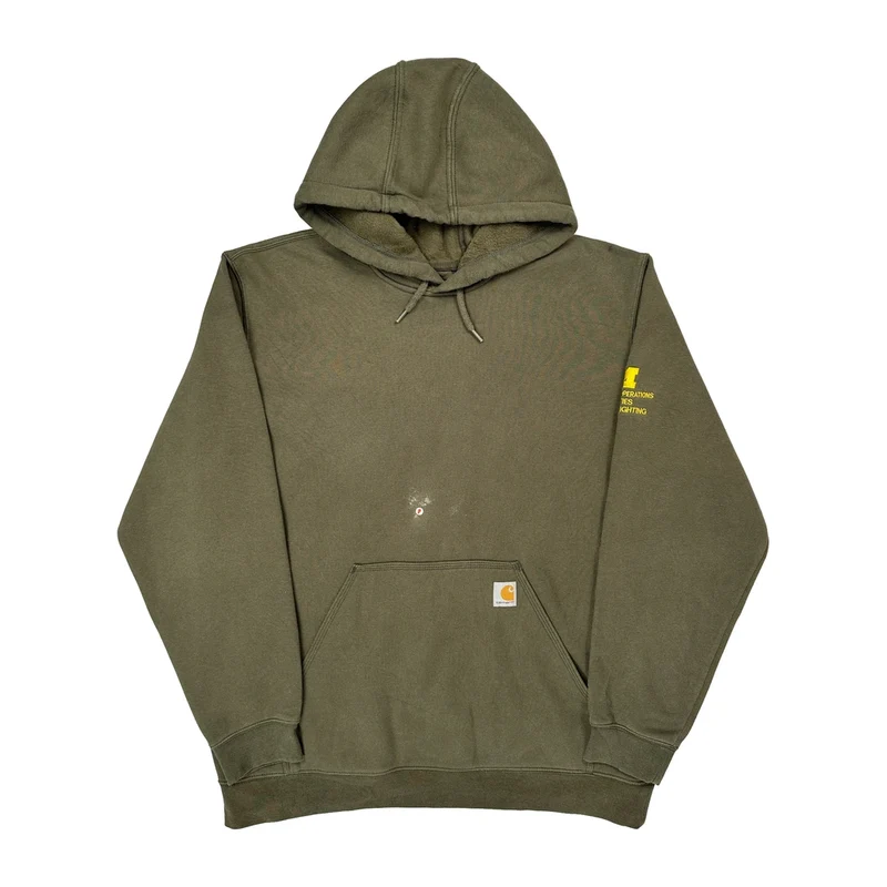 Facilities Operations Carhartt Hoodie - XL Green Cotton