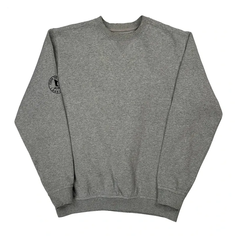 Original Fit Carhartt Sweatshirt - Medium Grey Cotton