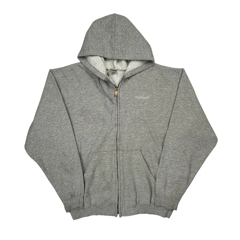 Carhartt Hoodie - 2XL Grey Cotton