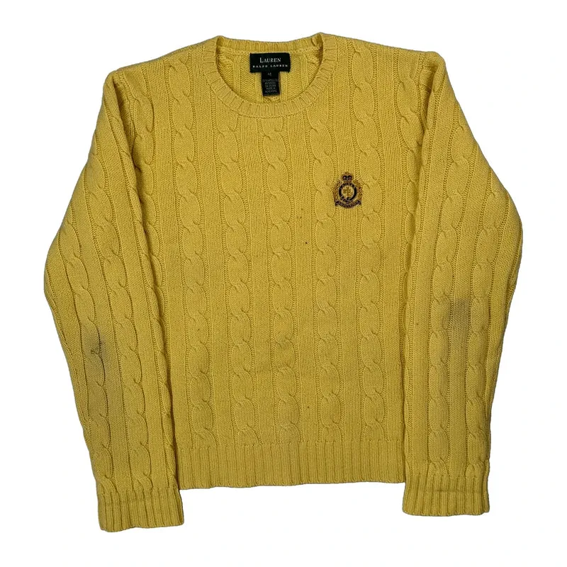Ralph Lauren Jumper - Medium Yellow Wool