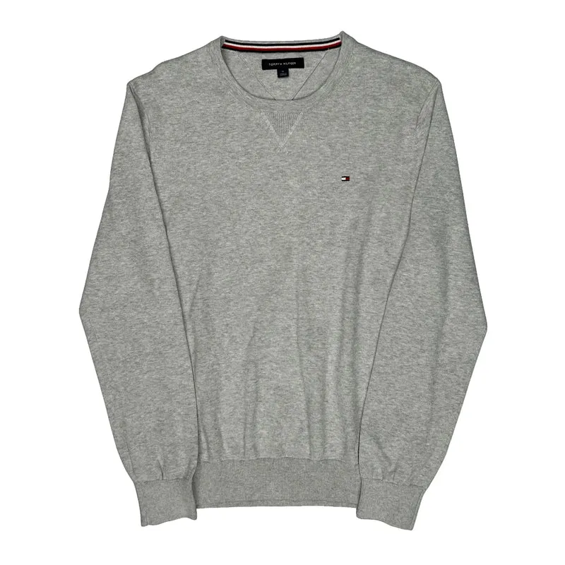 Tommy Hilfiger Jumper - Medium Grey Cotton