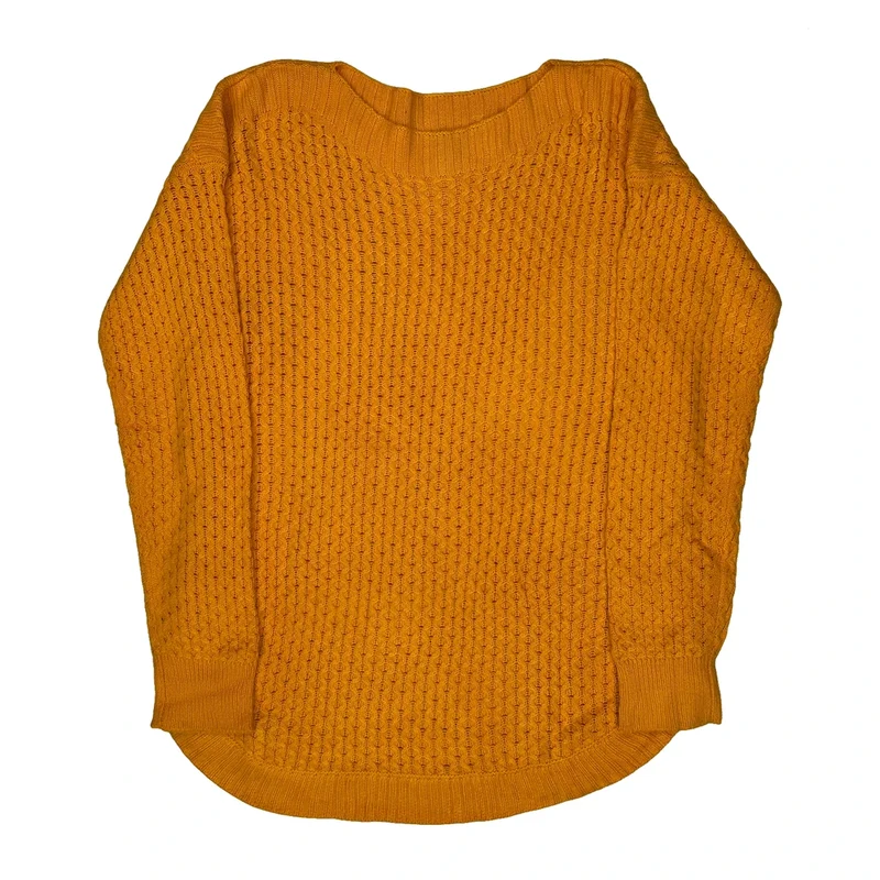 Lee Jumper - Large Orange Acrylic