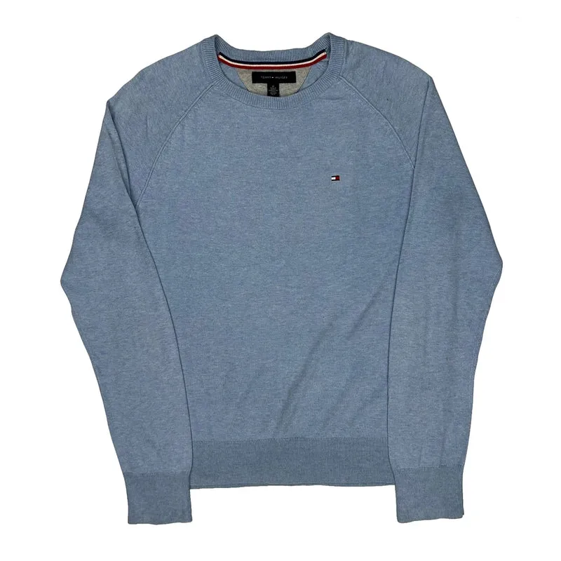 Tommy Hilfiger Jumper - Medium Blue Cotton