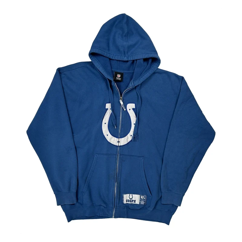 Colts Nfl Hoodie - XL Blue Cotton