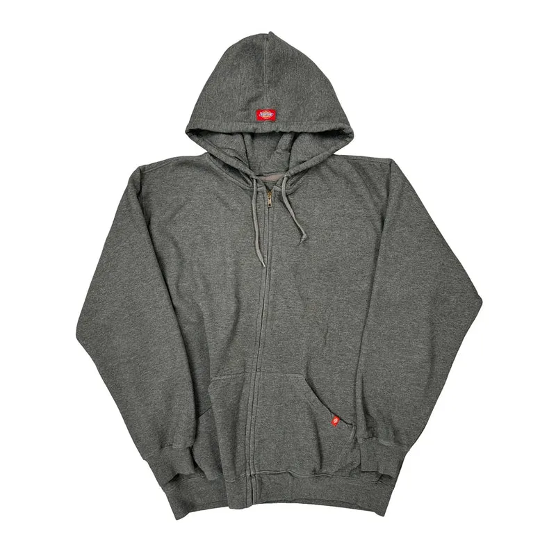 Dickies Hoodie - XL Grey Cotton Blend