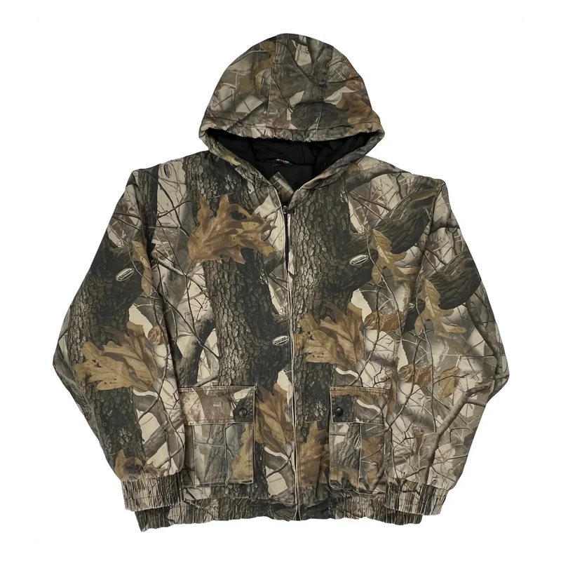 Outfitters Ridge Camo Jacket - XL Camo Cotton