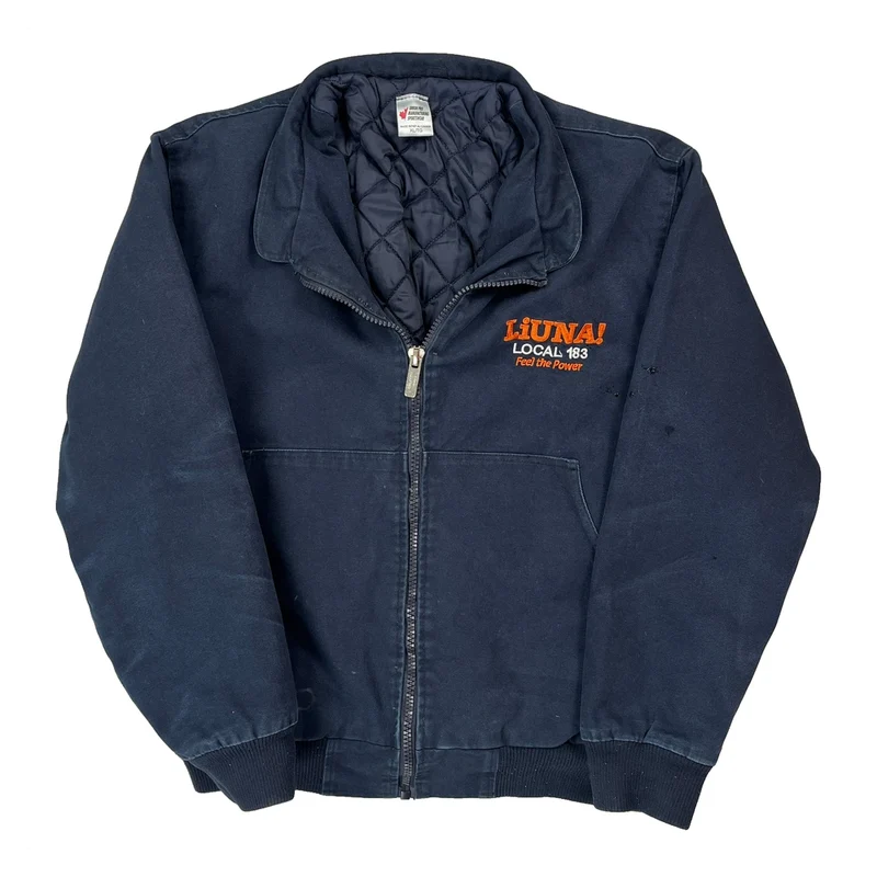 Liuna! Local 183 Union Pro Workwear Jacket - XL Blue Polyester