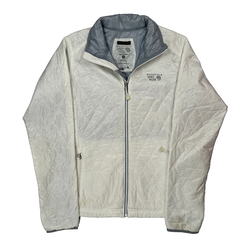 Mountain Hard Wear Jacket - Medium White Polyester