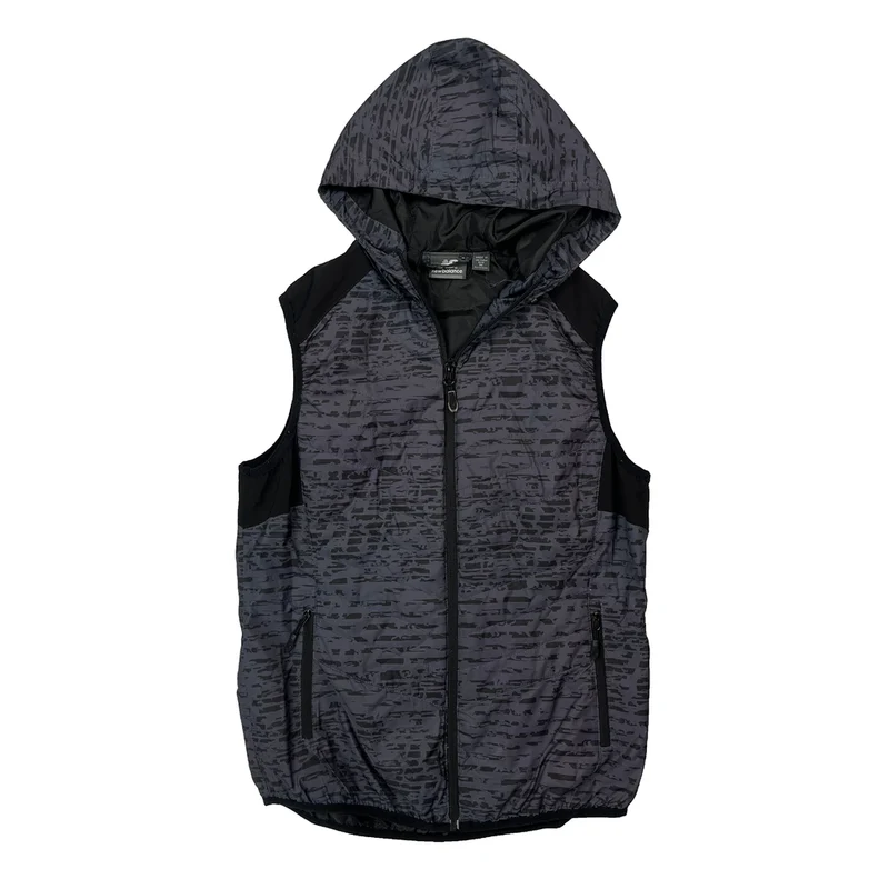 New Balance Gilet - Medium Grey Polyester