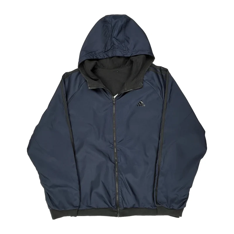 Adidas Jacket - 2XL Navy Polyester