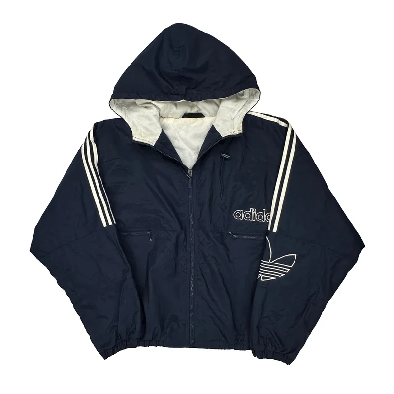 Adidas Jacket - 2XL Navy Polyester