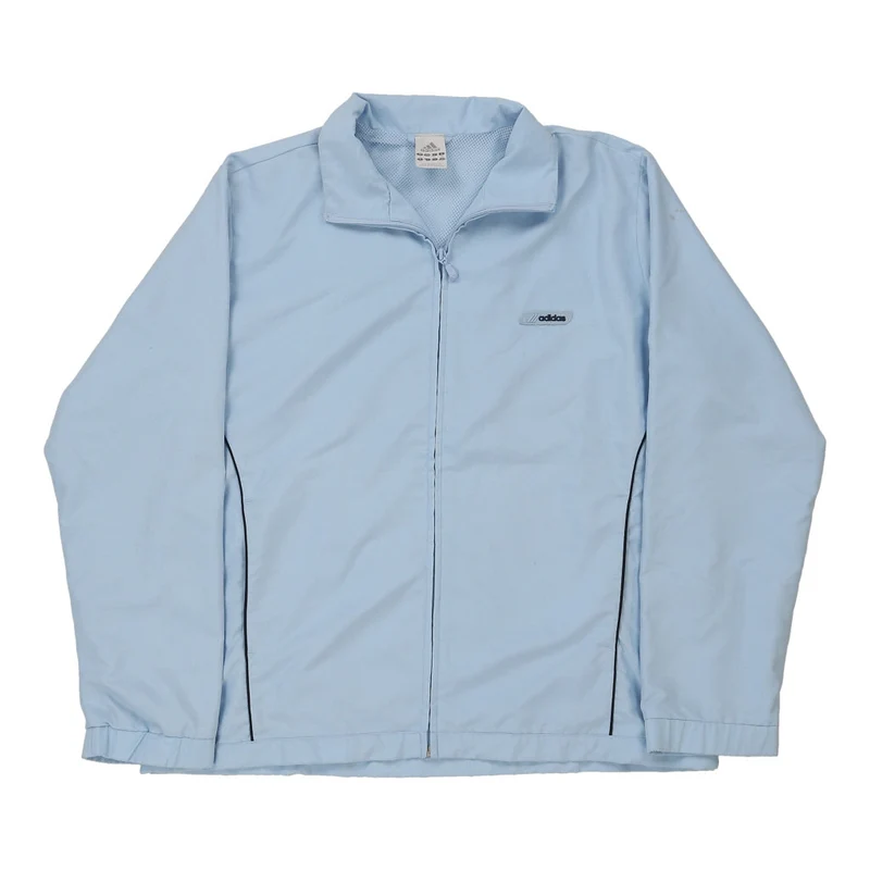 Adidas Jacket - 2XL Blue Polyester