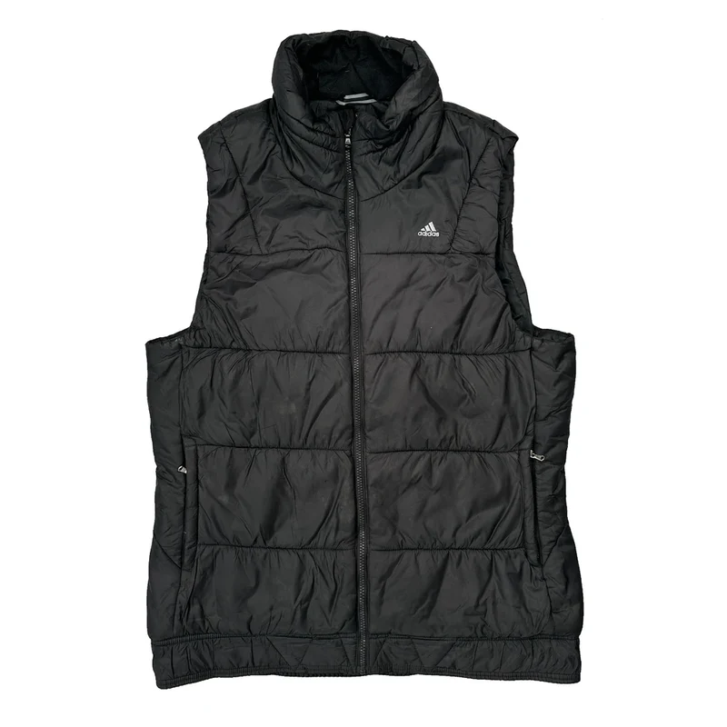 Adidas Vest - Large Black Polyester