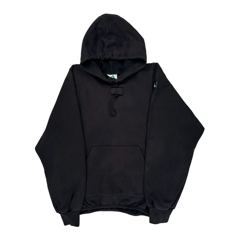 Adidas Equipment Hoodie - Large Black Cotton