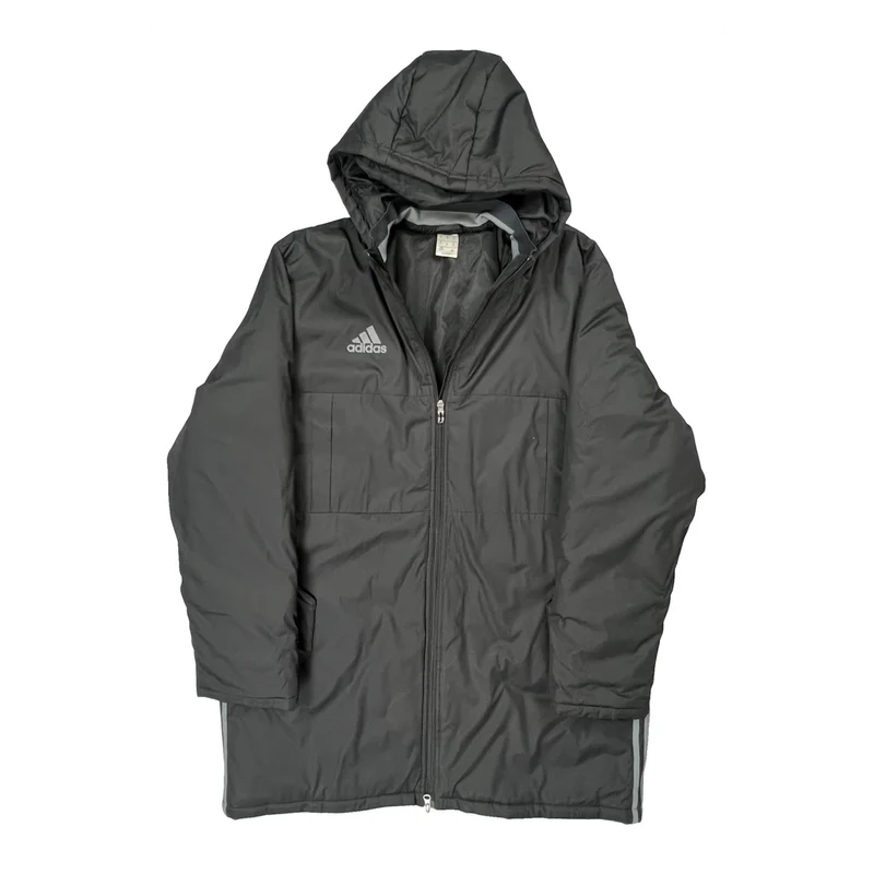 Adidas Jacket - XL Gray Polyester