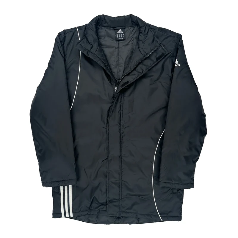 Adidas Jacket - Small Black Polyester