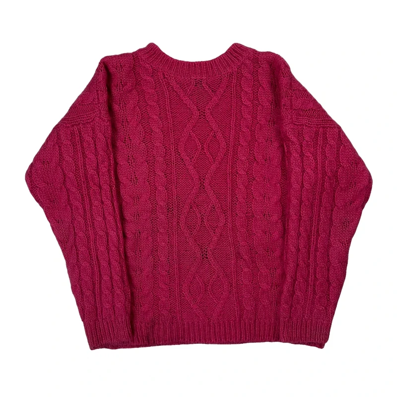 Best Company Jumper - Medium Pink Acrylic