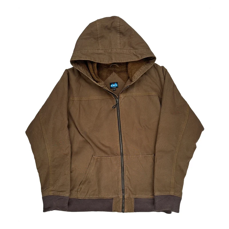 Kavu Workwear Jacket - XL Brown Cotton