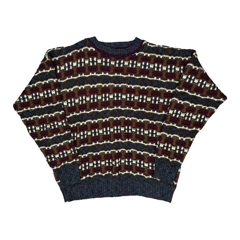 Crossings Jumper - XL Multicoloured Cotton