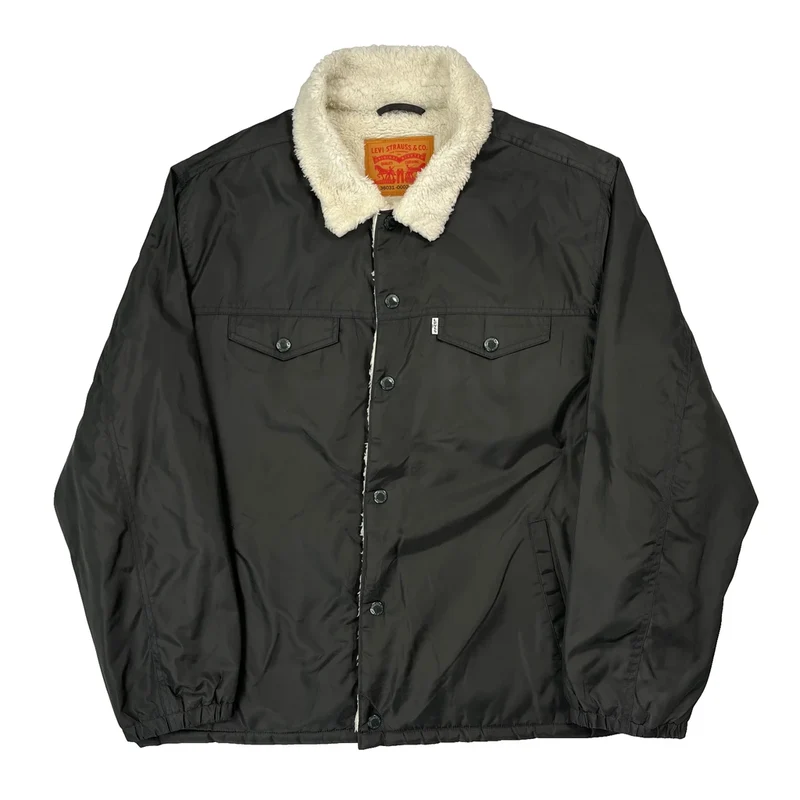 Levis Jacket - 2XL Black Polyester