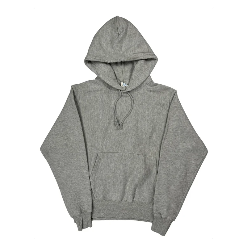 Reverse Weave Champion Hoodie - Medium Grey Cotton