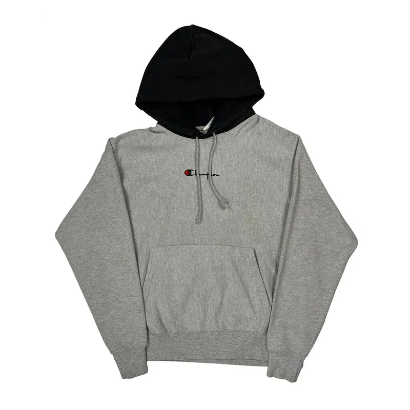 Reverse Weave Champion Hoodie - Medium Grey Cotton