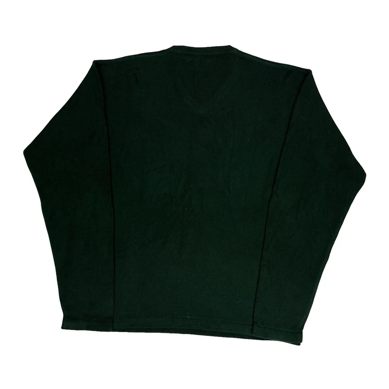 Polo By Ralph Lauren Jumper - Large Green Cotton