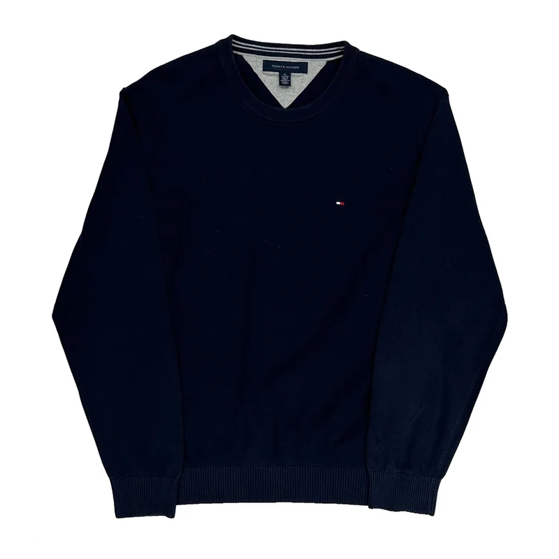 Tommy Hilfiger Jumper - XL Navy Cotton
