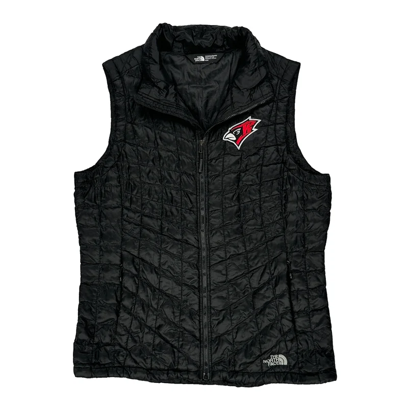 Cardinal Bird Logo The North Face Gilet - Medium Black Polyester