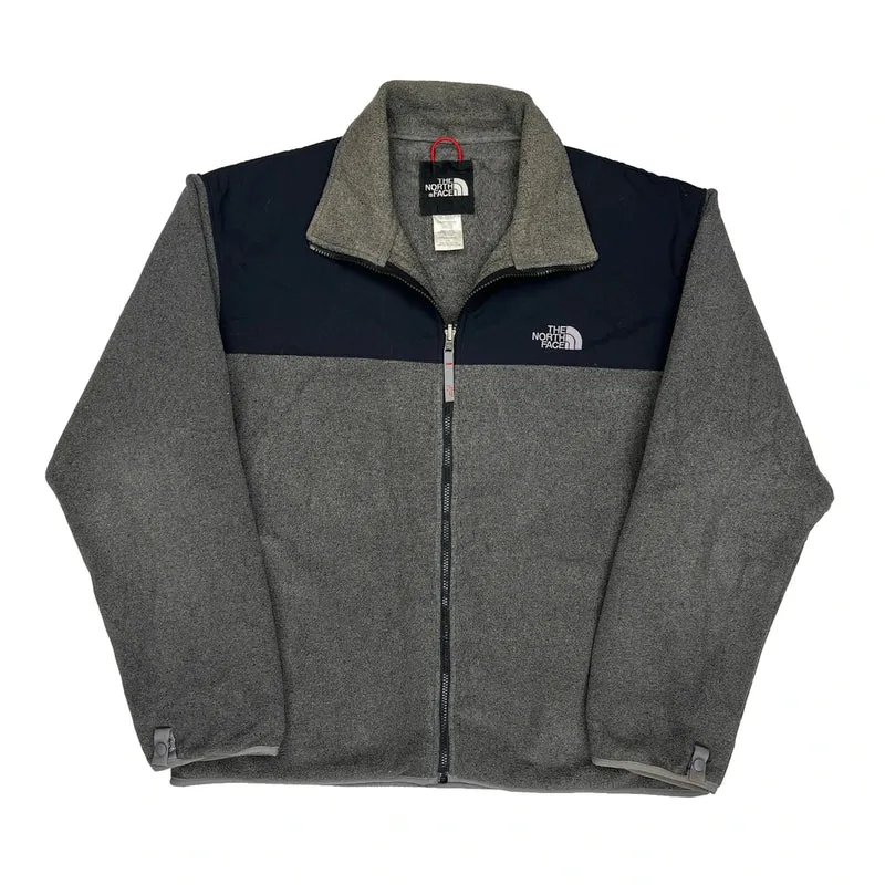 The North Face Denali Fleece Jacket - Large Grey Polyester