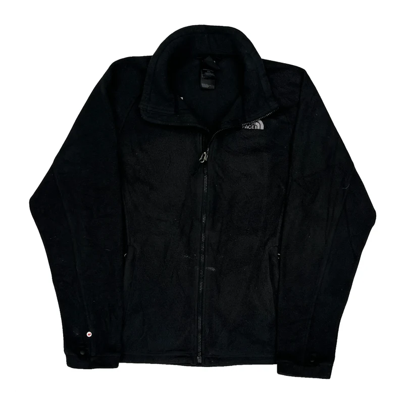 The North Face Fleece Jacket - Large Black Polyester