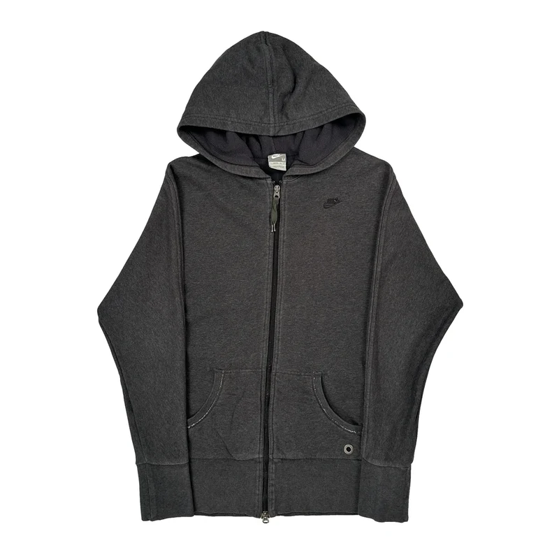 Nike Hoodie - Medium Grey Cotton